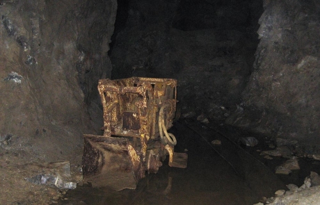 Miniera di Dossena all'interno