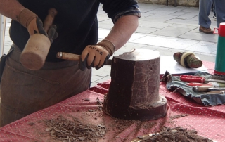 La sesta edizione di Cioccolandia a Dossena, nel cuore della Valle Brembana, in provincia di Bergamo. 07
